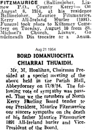 ballincloher maurice fitzmaurice