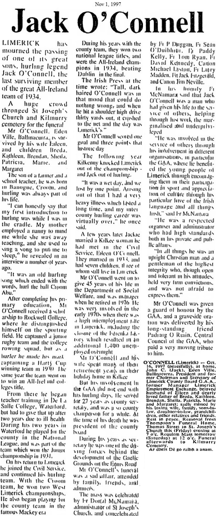 jackie o'connell ninetynine