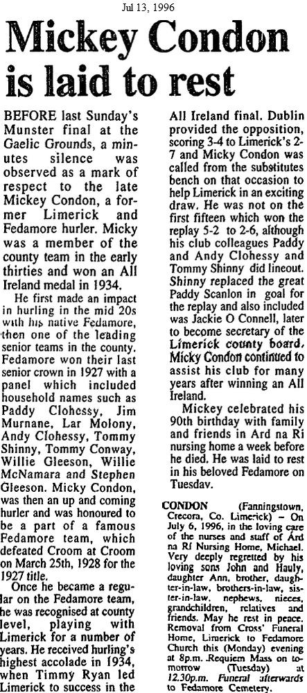 mickeycondon ninetyeight